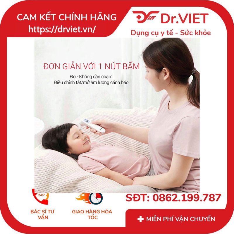 Nhiệt kế hồng ngoại đo trán Yuwell YT-1 14 Nhiệt kế hồng ngoại đo trán Yuwell YT-1