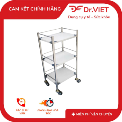 Xe Đẩy Inox DCG -34 – Thiết Bị Hỗ Trợ Vận Chuyển Hiệu Quả, Bền Bỉ