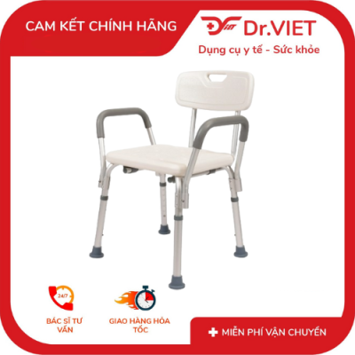 Ghế tắm khung nhôm tựa lưng Lucass SC-98TL