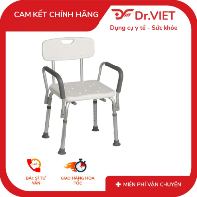 Ghế tắm khung nhôm tựa lưng Lucass SC-98TL