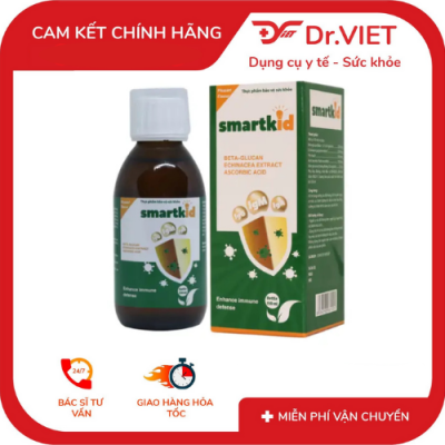 Siro Smartkid tăng đề kháng 150ml 16 dung dịch uống Smartkid
