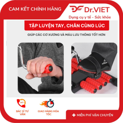 Xe đạp tập thể dục liên hoàn tay chân (3in1) TD001P-6B – Giải pháp chăm sóc sức khỏe tại nhà toàn diện