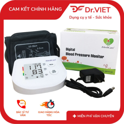 Máy đo huyết áp bắp tay điện tử ibpm-6p 15 Máy đo huyết áp bắp tay điện tử IBPM–6P