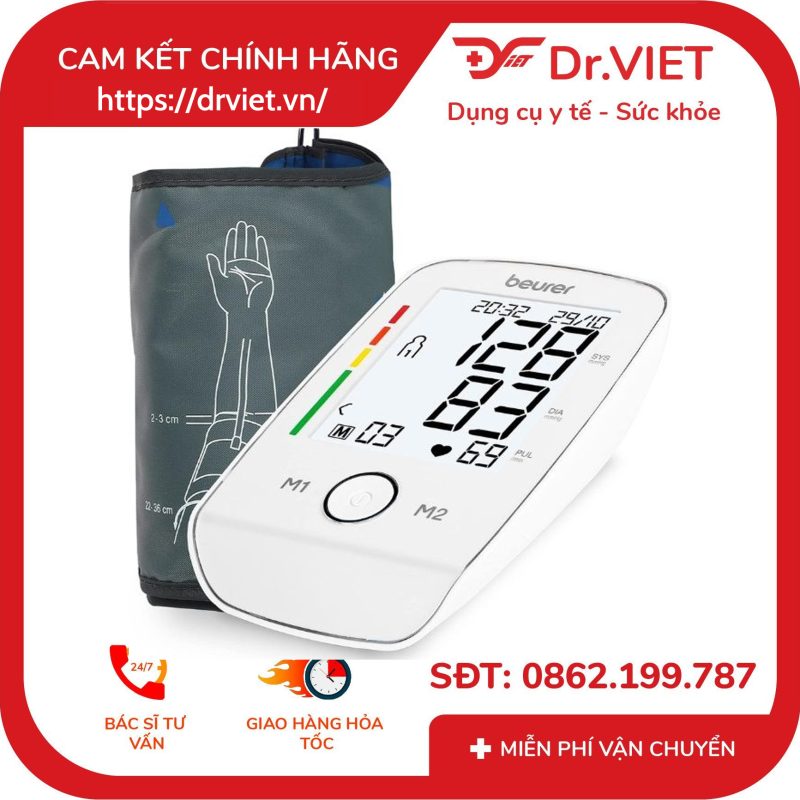 Máy đo huyết áp bắp tay Beurer BM45