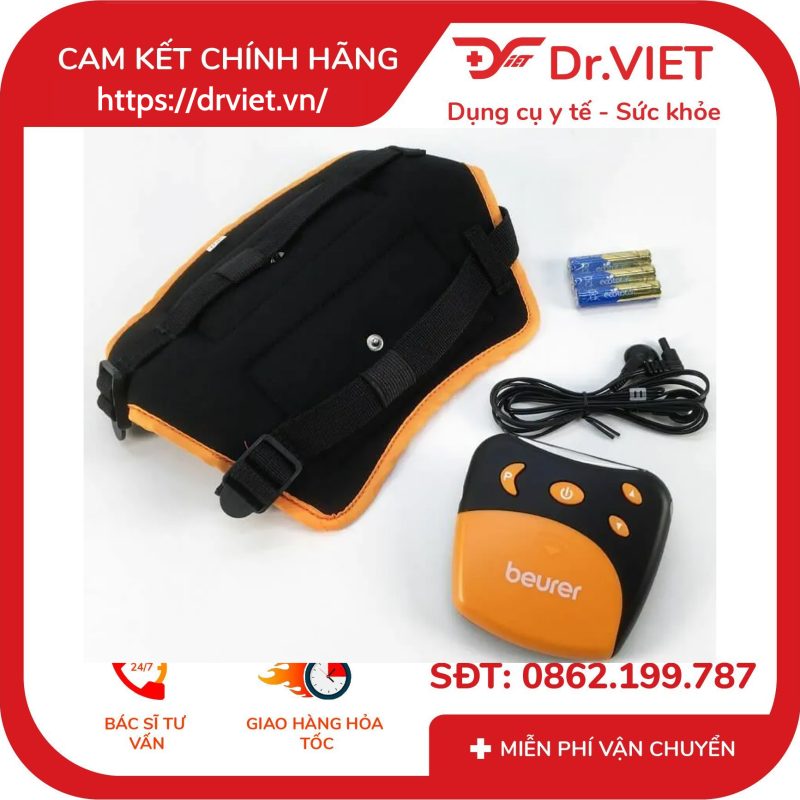 Đai massage đầu gối xung điện Beurer EM29 10 Đai massage đầu gối xung điện Beurer EM29