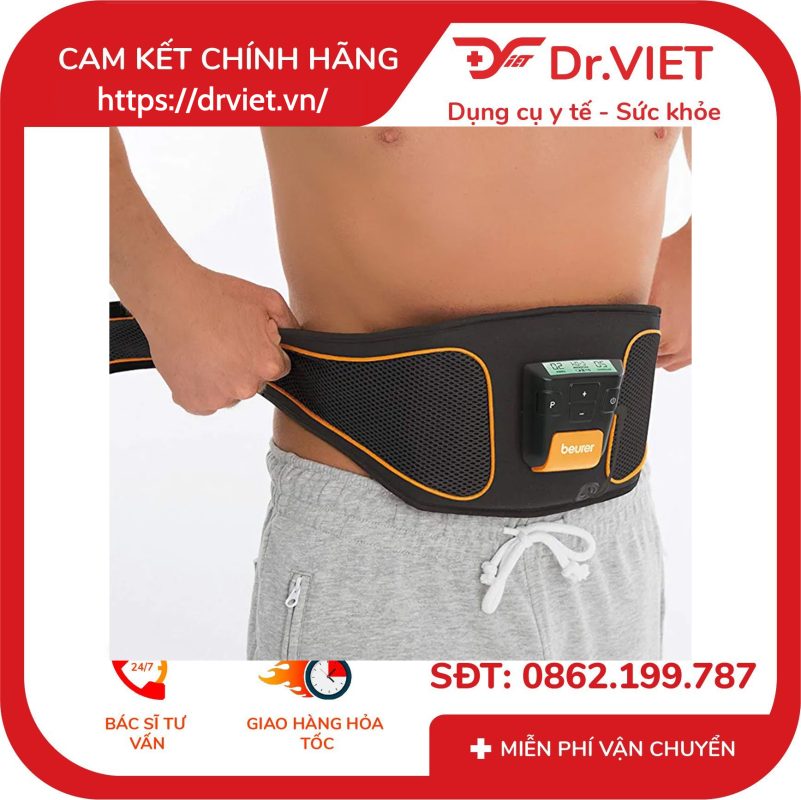 Đai massage bụng xung điện Beurer EM37 12 Đai massage bụng xung điện Beurer EM37
