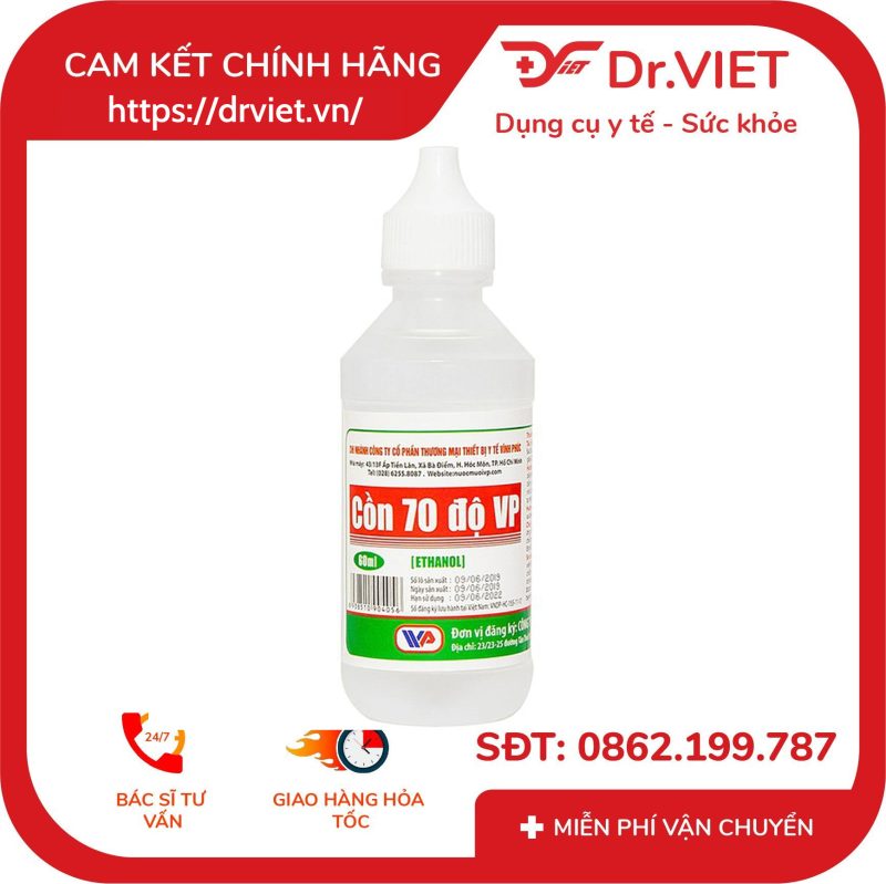 Cồn trắng 70 độ Vĩnh Phúc