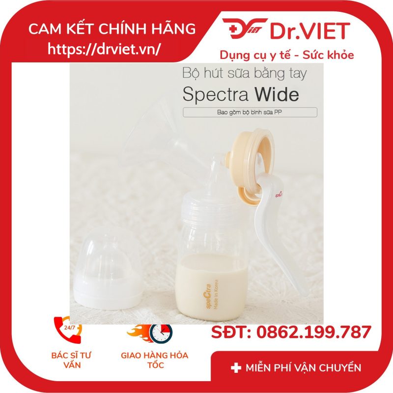 Dụng cụ hút sữa bằng tay Spectra Wide