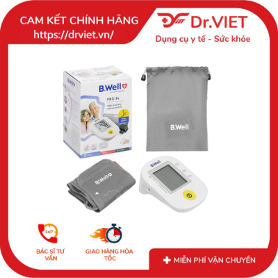  Máy đo huyết áp bắp tay B.Well PRO-36