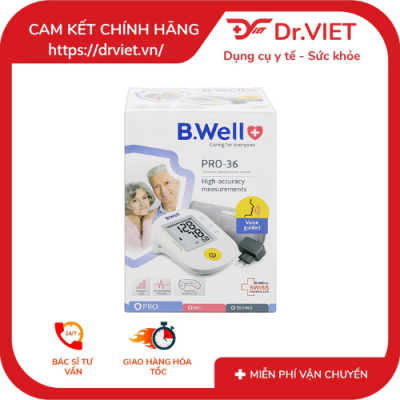  Máy đo huyết áp bắp tay B.Well PRO-36