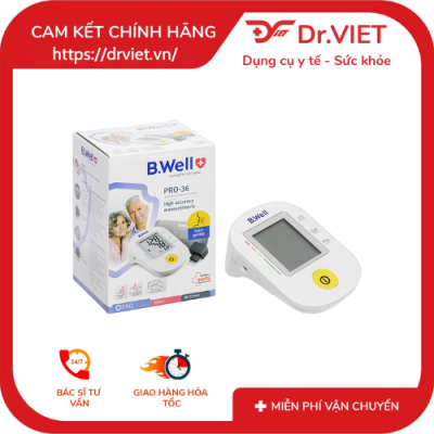  Máy đo huyết áp bắp tay B.Well PRO-36