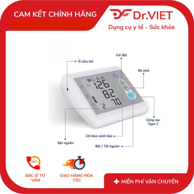 Máy đo huyết áp ChiDo PG-800B31 2024 New – Giải pháp đo huyết áp chính xác tại nhà cùng Y khoa DrViet 13 Máy đo huyết áp ChiDo PG-800B31 2024 New