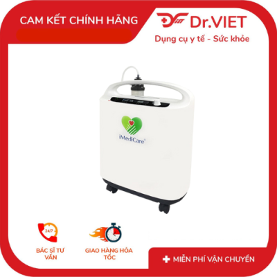Máy tạo Oxy IMEDICARE IOC-5LS – Giải pháp tối ưu cho sức khỏe hô hấp gia đình và bệnh viện 7 Máy tạo Oxi