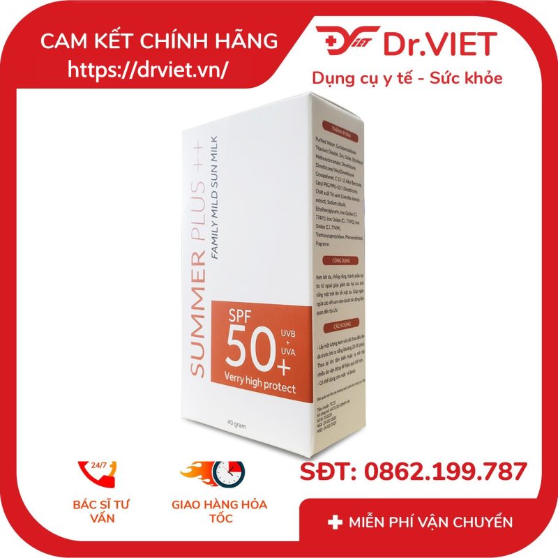 Kem chống nắng Summer Plus