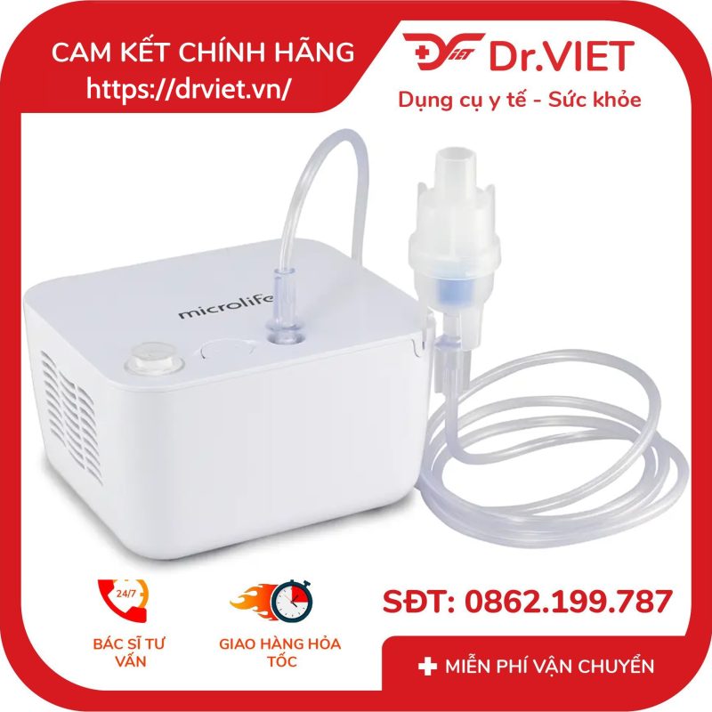Máy xông mũi họng Microlife NEB Nano 11 Máy xông mũi họng Microlife NEB Nano