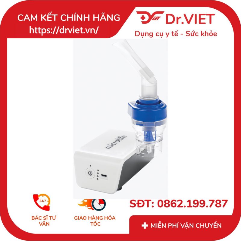 Máy xông mũi họng Microlife NEB Nano 12 Máy xông mũi họng Microlife NEB Nano