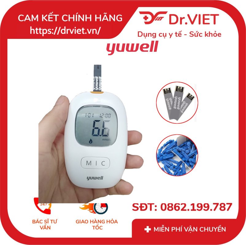 Máy đo đường huyết Yuwell Accusure 710 15 Máy đo đường huyết Yuwell Accusure 710
