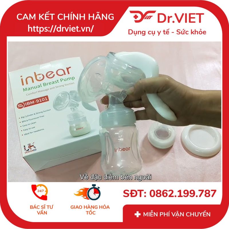 Máy Hút Sữa Cầm Tay Inbear IBM-9101