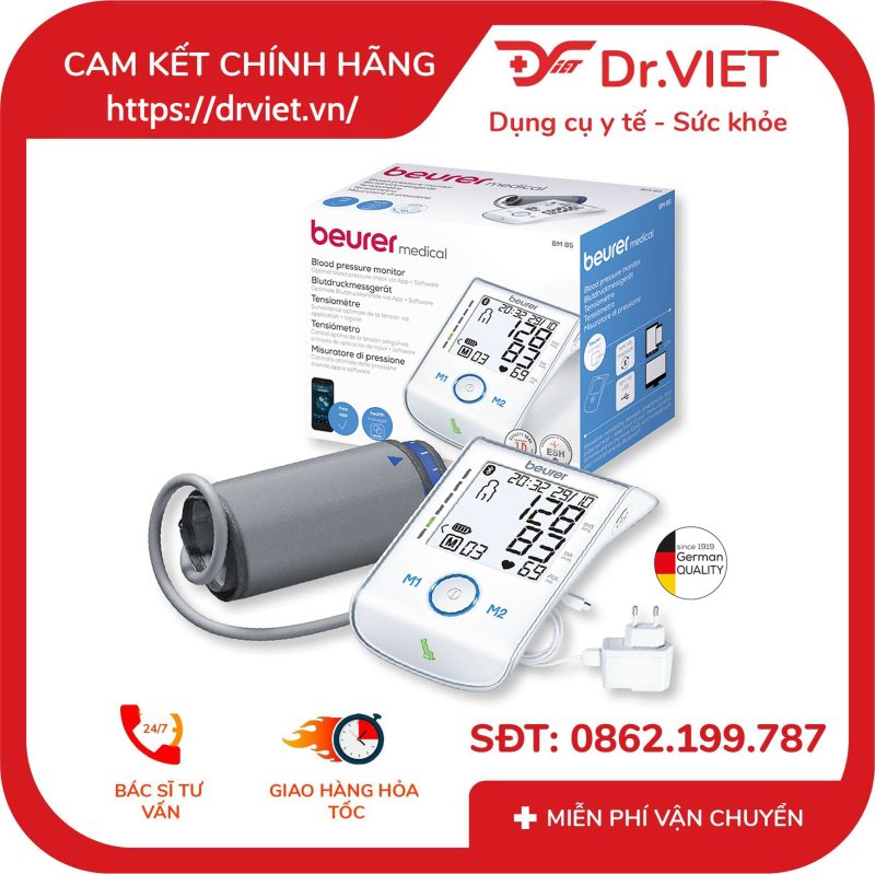 Máy đo huyết áp bắp tay Beurer BM85