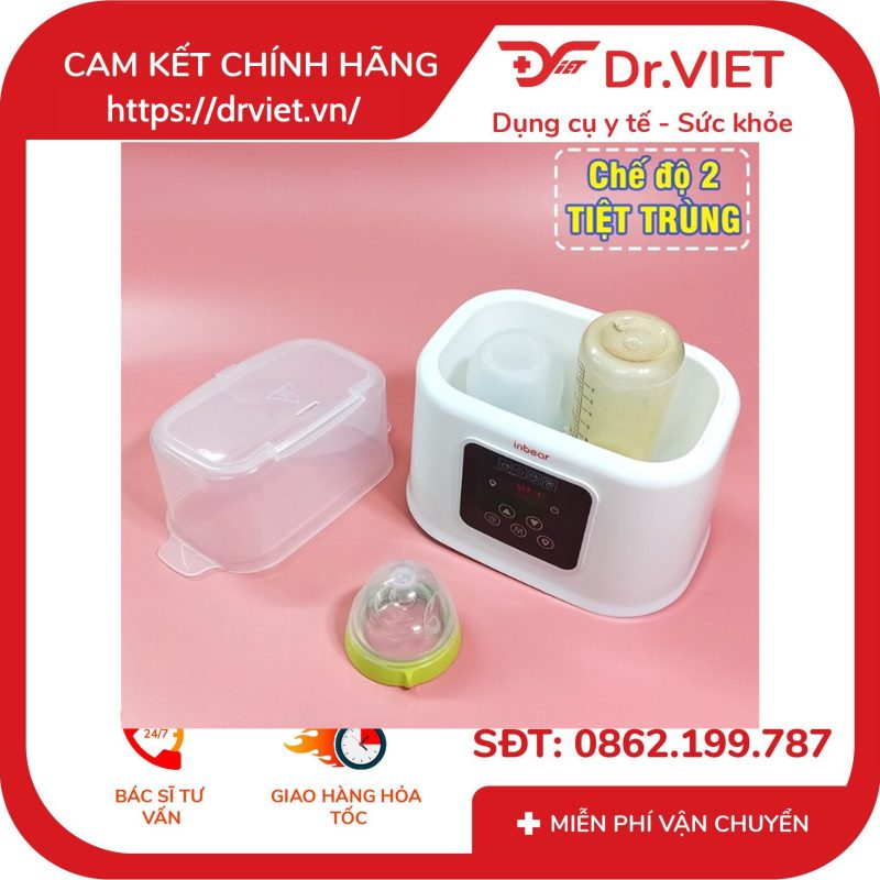 Máy hâm sữa tiệt trùng điện tử Inbear IBW-6100