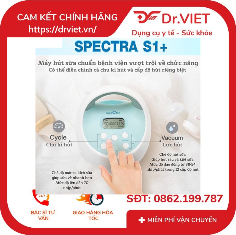 Máy hút sữa Spectra S1 Plus 14 Máy hút sữa Spectra S1 Plus