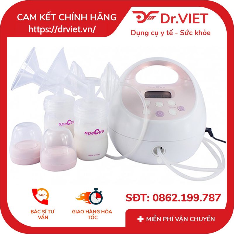 Máy hút sữa điện đôi Spectra S2 Plus