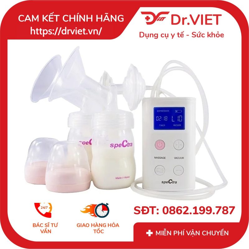 Máy hút sữa điện đôi Spectra 9S