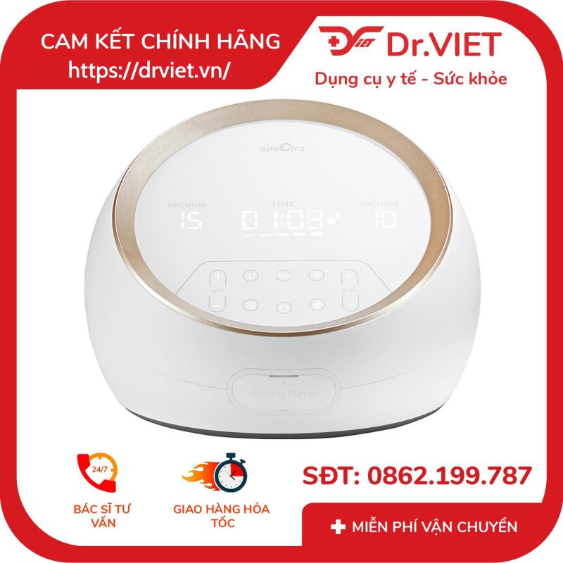 Máy hút sữa điện đôi kép Spectra Dual S 11 Máy hút sữa điện đôi kép Spectra Dual S