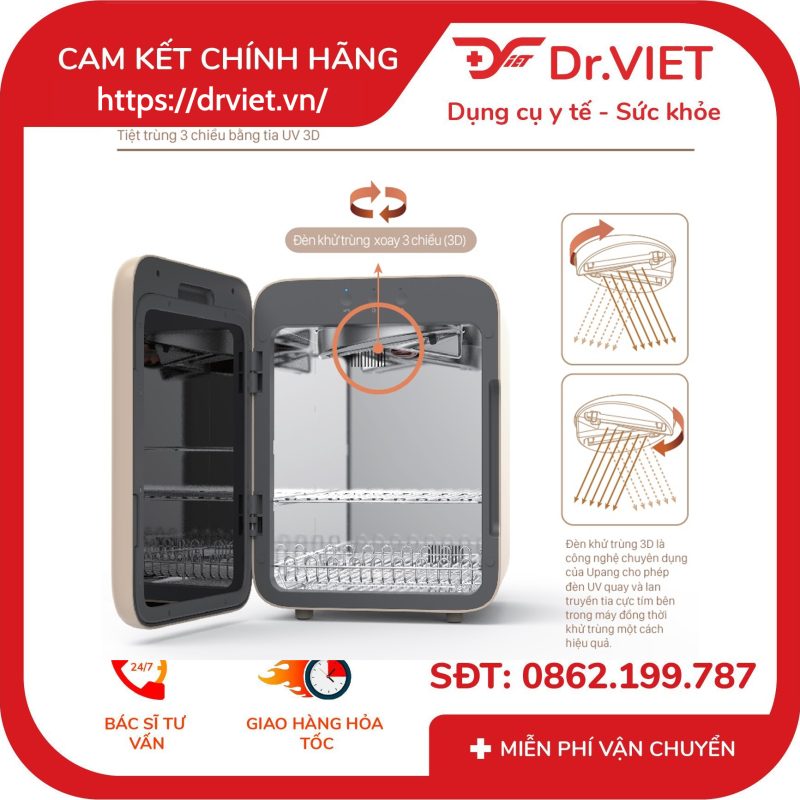 Máy tiệt trùng bình sữa UV Spectra