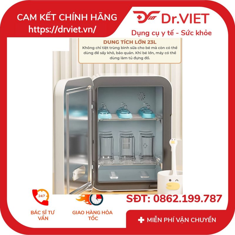 Máy tiệt trùng bình sữa UV Spectra