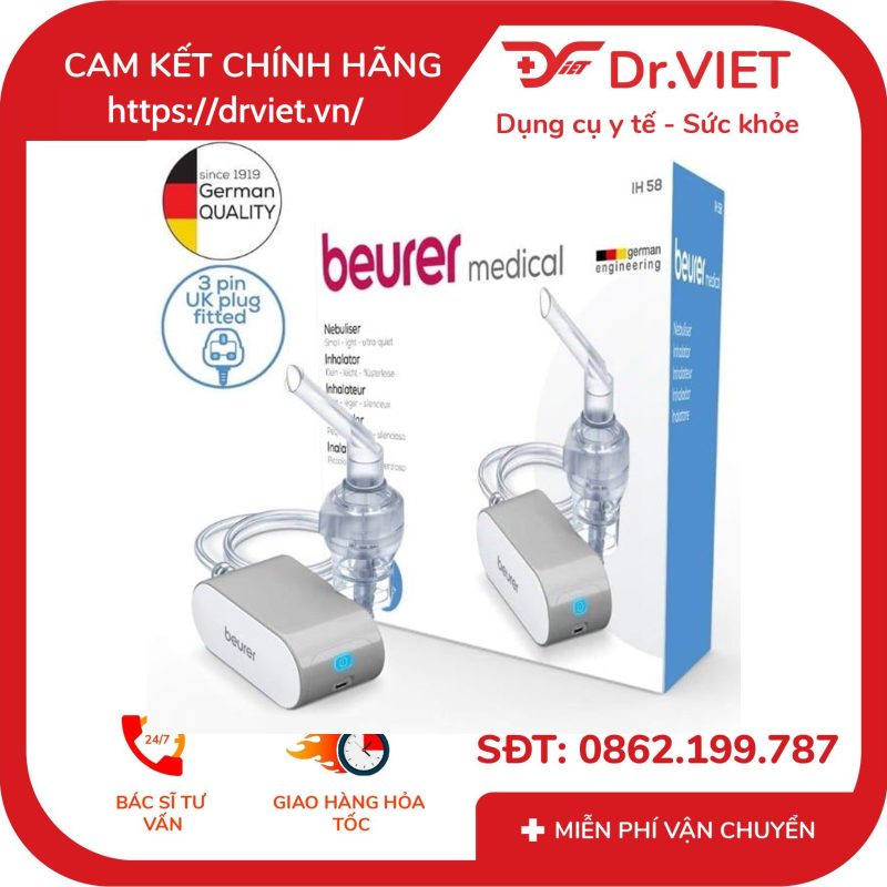 Máy xông mũi họng Beurer IH58 13 Máy xông mũi họng Beurer IH58