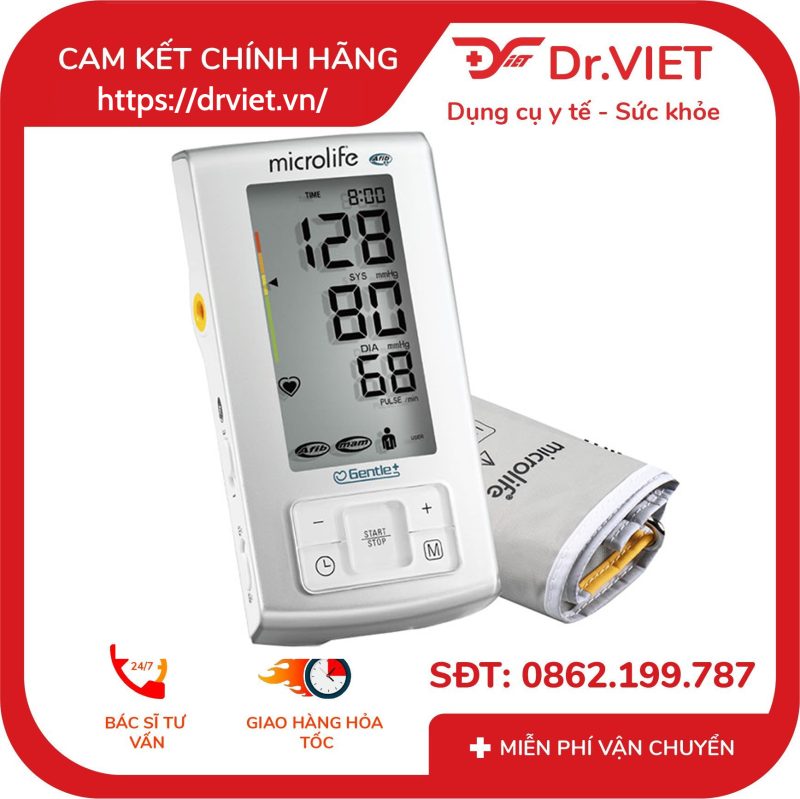 Máy đo huyết áp bắp tay Microlife A6 Basic