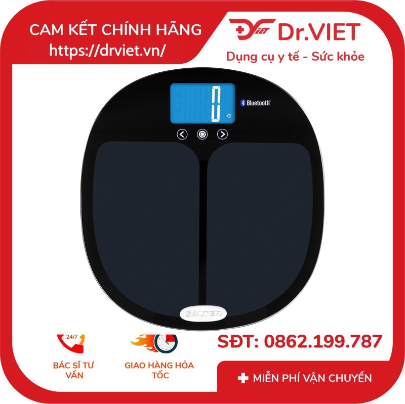Cân sức khỏe phân tích cơ thể HoMedics Salter 9192BK3R
