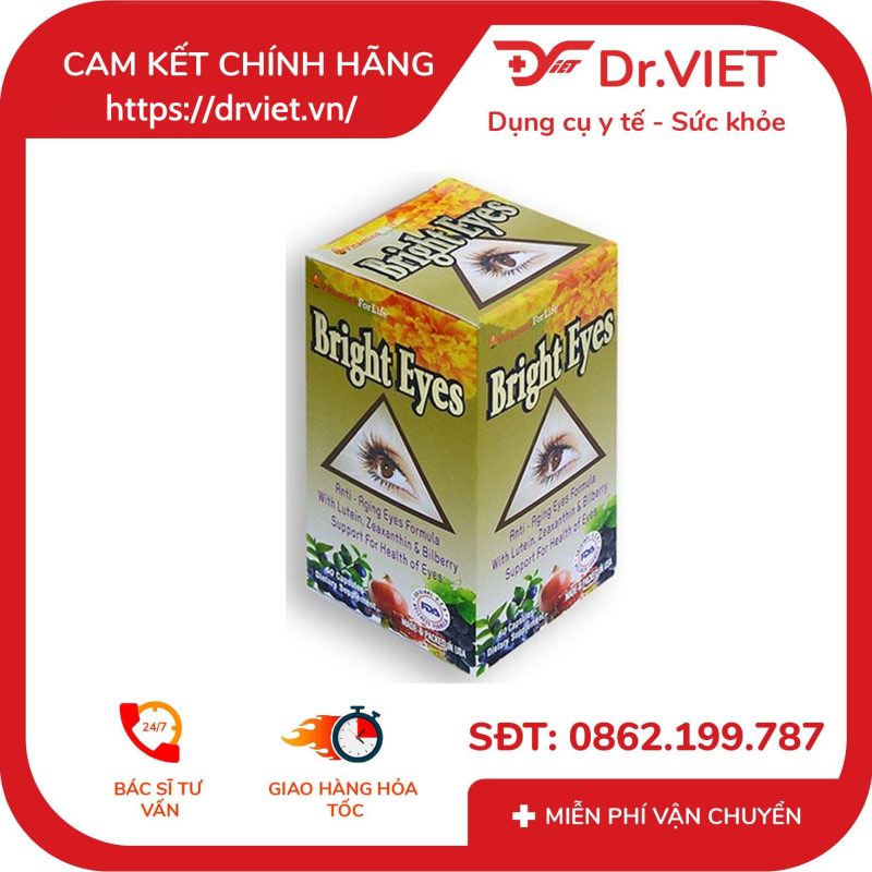 Viên uống bổ mắt Bright Eyes 12 Viên uống bổ mắt Bright Eyes