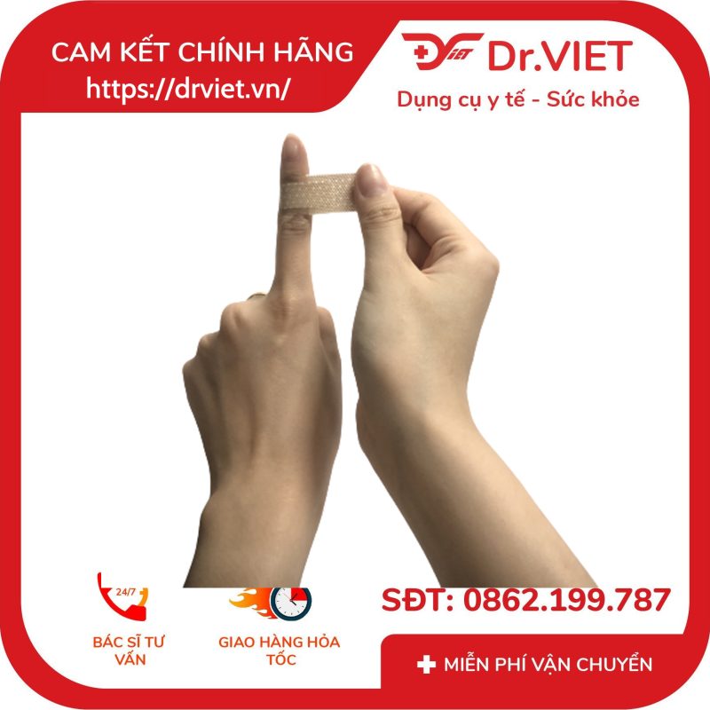 Băng cá nhân màu da Tigerplast Sheer 100 cái