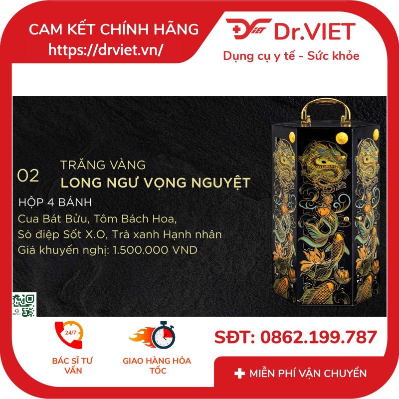 Bánh Trung Thu Kinh Đô Trăng Vàng Long Ngư Vọng Nguyệt 11 Bánh Trung Thu Kinh Đô Trăng Vàng Long Ngư Vọng Nguyệt