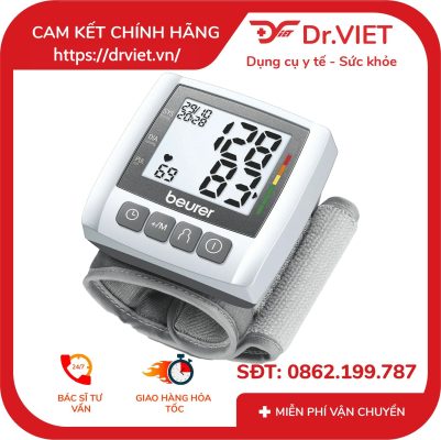 Máy đo huyết áp cổ tay Beurer BC30 19 Máy đo huyết áp cổ tay Beurer BC30