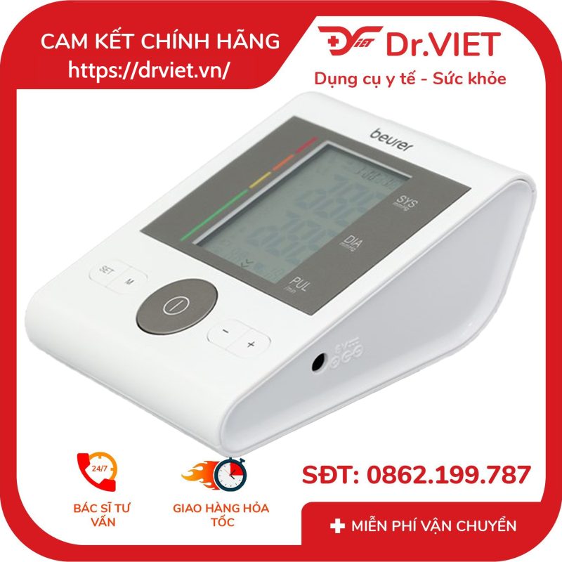 Máy đo huyết áp bắp tay Beurer BM28 15 Máy đo huyết áp bắp tay Beurer BM28