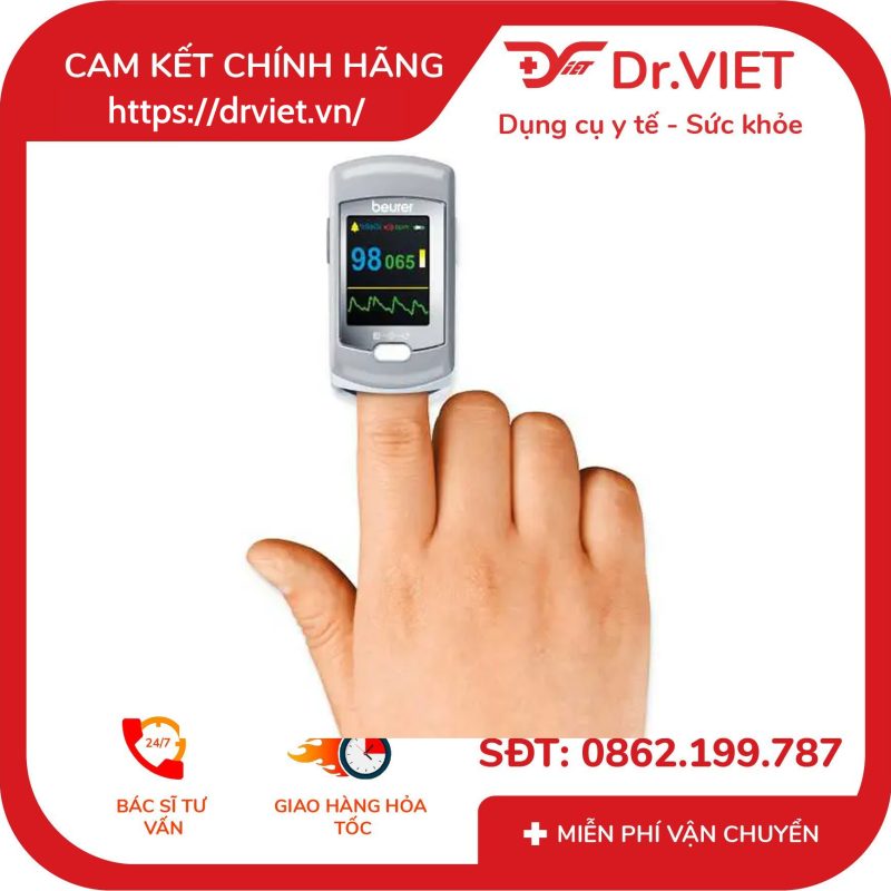 Máy đo nồng độ Oxy trong máu SpO2 Beurer PO80