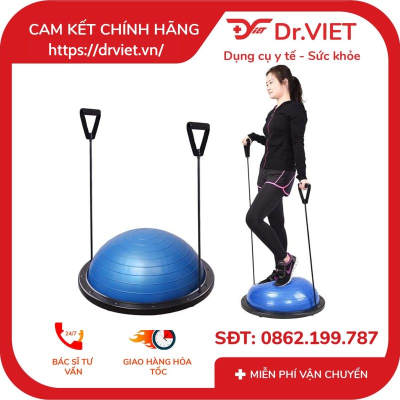 Bóng tập thăng bằng Bosu Bigcare 10 Bóng tập thăng bằng Bosu Bigcare
