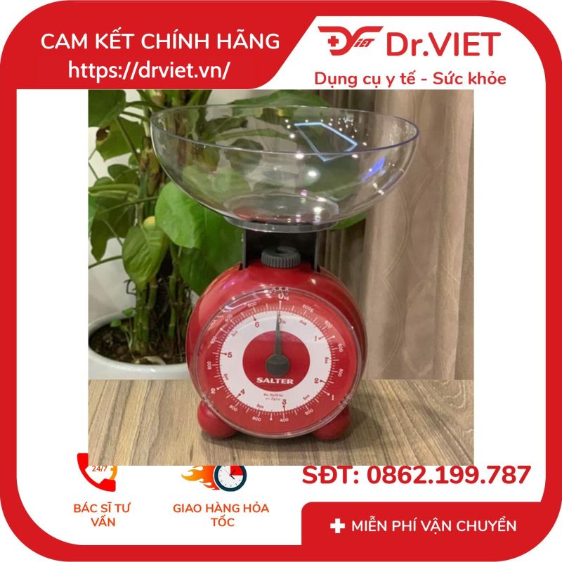Cân cơ học nhà bếp Salter 139RDDRA-EU