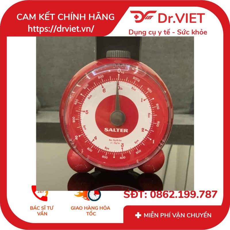 Cân cơ học nhà bếp Salter 139RDDRA-EU