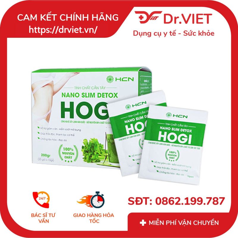 Tinh chất cần tây Nano Slim Detox HOGI 11 Tinh chất cần tây Nano Slim Detox HOGI