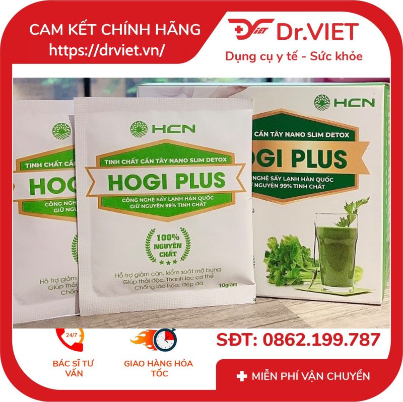Tinh Chất Bột Cần Tây Nano Slim Detox Hogi Plus