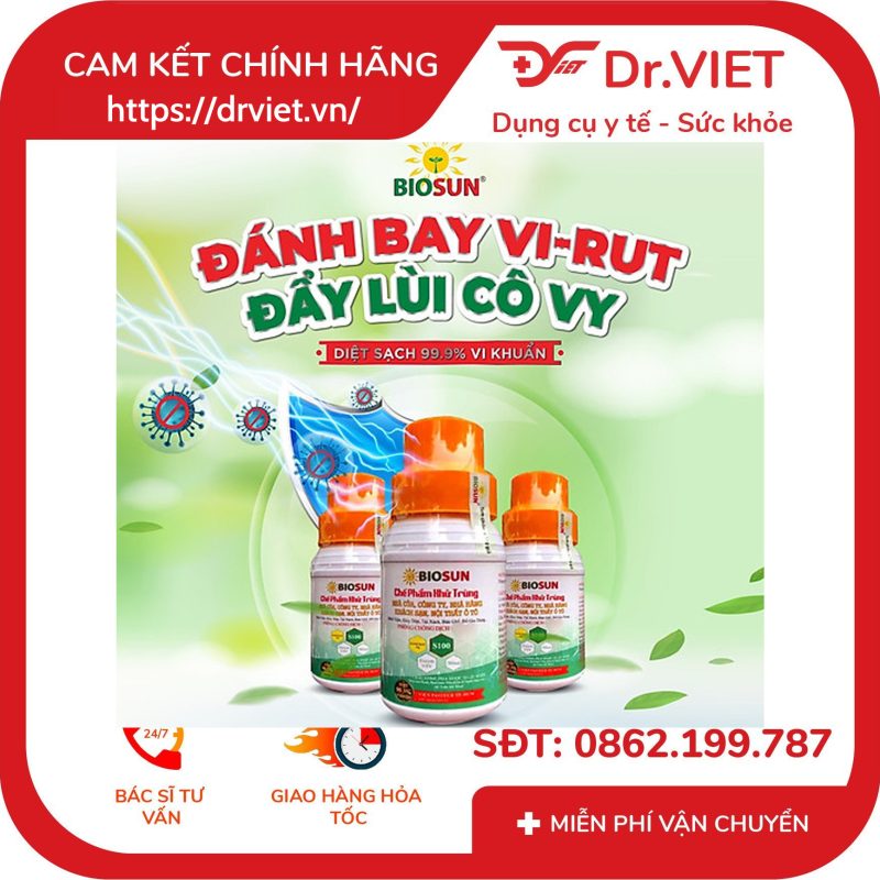 Chế phẩm khử trùng Biosun 500ml 13 Chế phẩm khử trùng Biosun 500ml