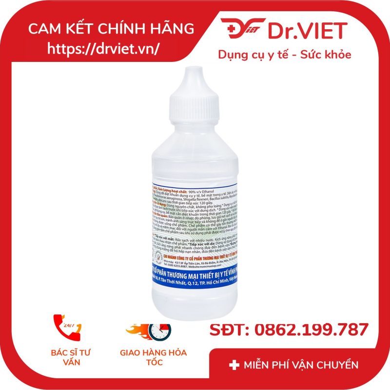 Cồn 90 độ Vĩnh Phúc tiệt trùng dụng cụ y tế 8 Cồn 90 độ Vĩnh Phúc tiệt trùng dụng cụ y tế