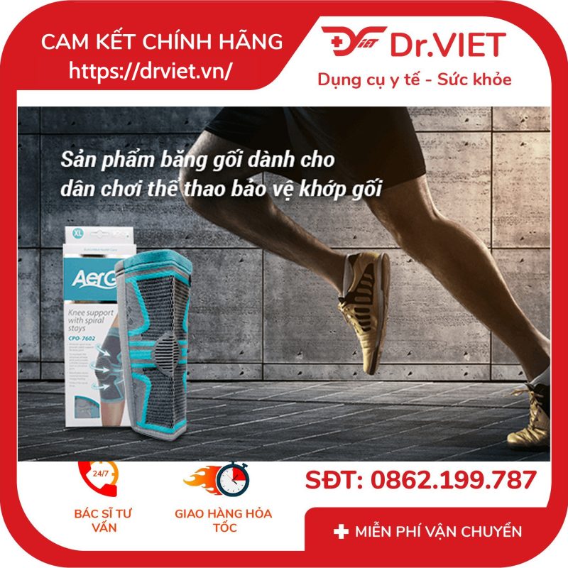 Đai bảo vệ khớp gối Aergo CPO-7602