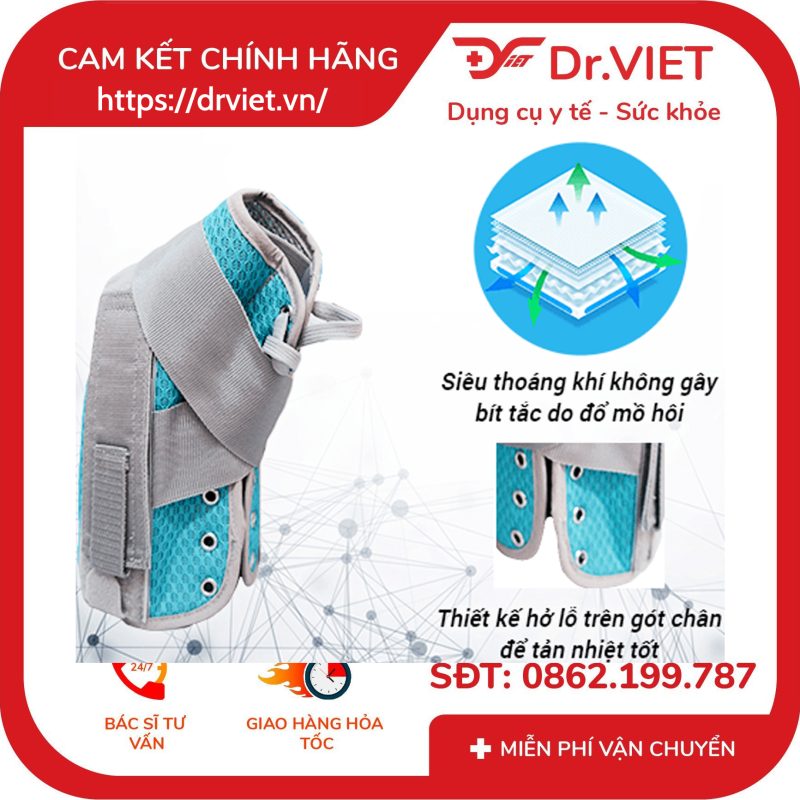 Đai nẹp bảo vệ cổ chân Aergo CPO-7701 12 Đai nẹp bảo vệ cổ chân Aergo CPO-7701