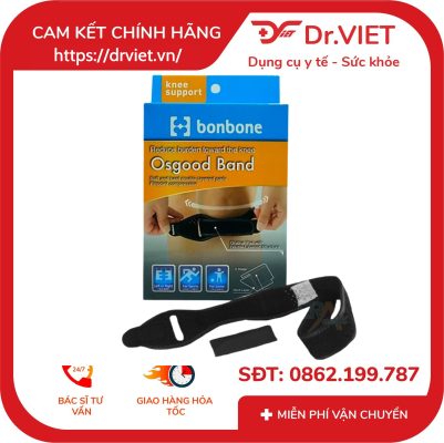 Đai cố định khớp dưới gối Bonbone Osgood Band Freesize