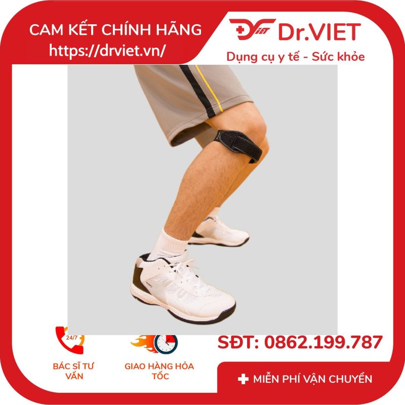 Đai cố định khớp dưới gối Bonbone Osgood Band Freesize